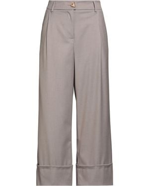 Akep Pants Polyester, Viscose, Elastane - Gray