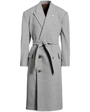 Lardini Coat Wool, Cashmere - Gray