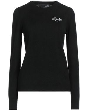 Love Moschino Pullover - Negro