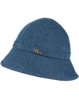 Chloé Hat Cotton - Blue