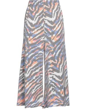 DIMORA Trousers Viscose, Polyamide, Polyester - White