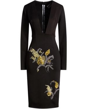 DES_PHEMMES Midi Dresses - Black