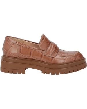 Gianvito Rossi Loafers Leather - Brown