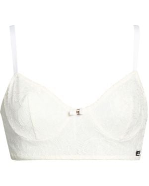 Elisabetta Franchi Top Polyamide - White