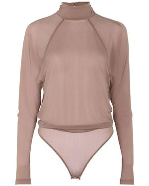 Patrizia Pepe Bodysuit - Brown