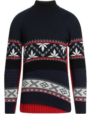 Marine Serre Turtleneck - Blue