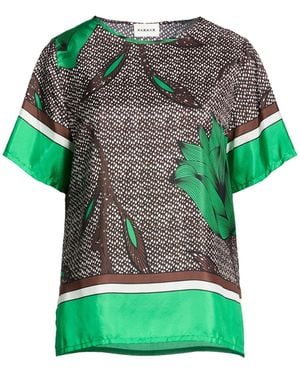 P.A.R.O.S.H. P.A.R.O..H. Top Silk - Green