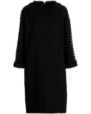 Clips Midi-Kleid - Schwarz