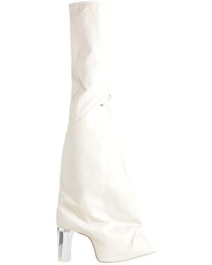 Rick Owens Boot Leather - White