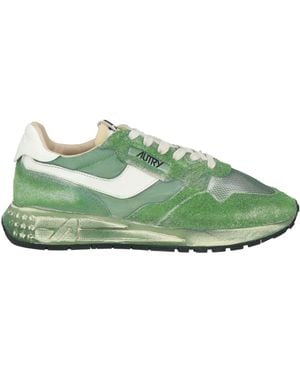 Autry Trainers Leather - Green