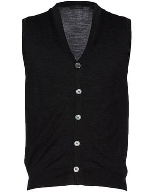 Drumohr Cardigan Merino Wool - Black