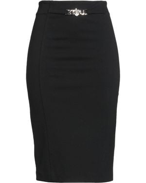 Liu Jo Midi Skirt Viscose, Polyamide, Elastane - Black