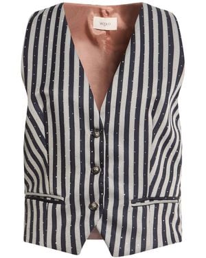 ViCOLO Tailored Vest Polyester - Black