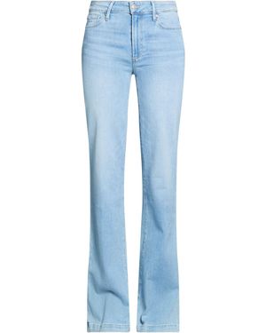 PAIGE Jeans Cotton, Polyester, Elastane - Blue