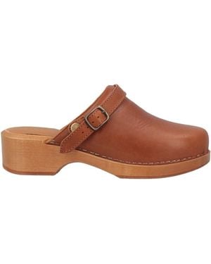 RE/DONE Mules & Clogs - Brown