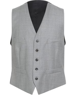 Brooks Brothers Tailored Vest Wool - Gray