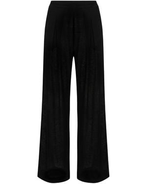 Amen Pants Viscose, Polyamide, Cashmere, Elastane - Black