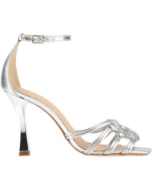 Cardiff Sandals Leather - Metallic