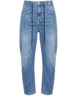 Please Jeans Cotton, Elastane - Blue