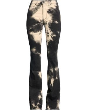 People Jeans Cotton, Elastomultiester, Elastane - Black