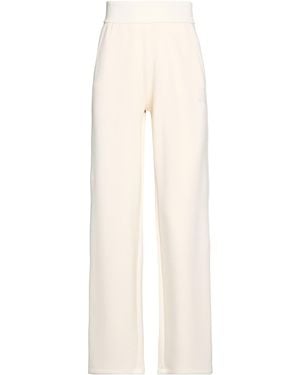 ARMANI EXCHANGE Ivory Trousers Polyester, Viscose, Elastane - White