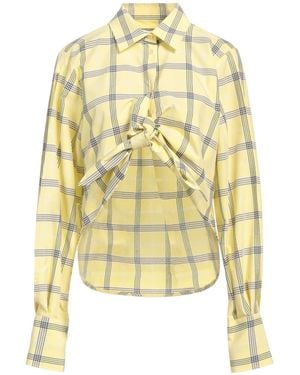 MSGM Pastel Shirt Cotton, Polyester - Yellow