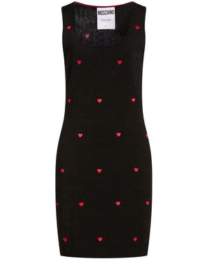 Moschino Mini Dress Virgin Wool - Black