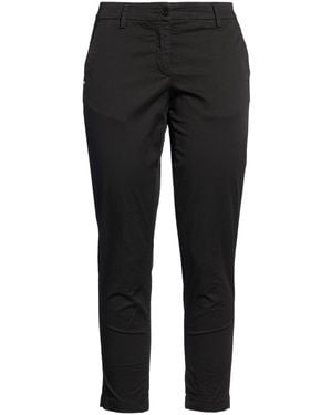 White Sand Pants Cotton, Elastane - Black
