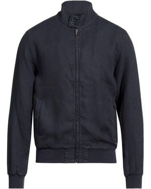120% Lino Jacket Linen - Blue