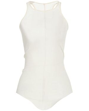 Rick Owens Tank Top - Weiß