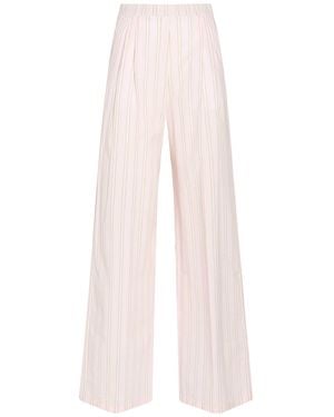 forte_forte Pants Cotton, Polyamide - Pink
