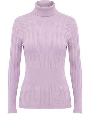 Twinset Cuello Alto - Morado