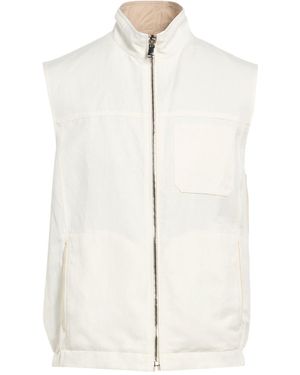 Canali Gilet - White