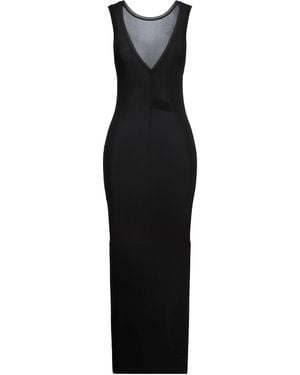 Isabel Benenato Maxi Dress Viscose - Black