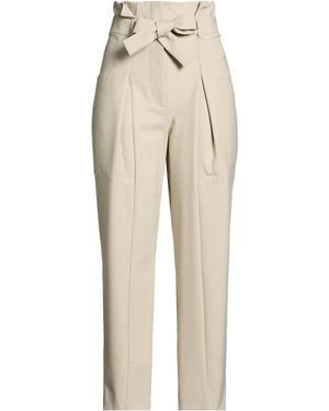 IRO Pants Polyester, Wool, Elastane - Natural