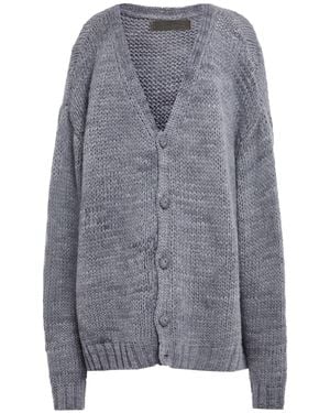 The Elder Statesman Cardigan Cashmere - Gray