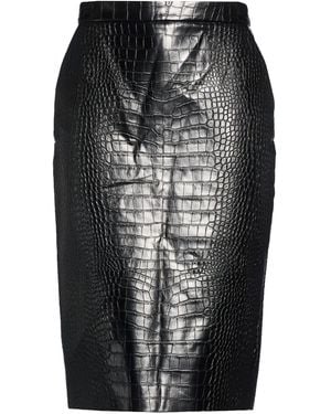Barbara Bui Midi Skirt Polyurethane, Polyester - Black