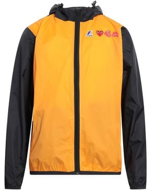 COMME DES GARCONS PLAY X K-WAY Veste et Blouson - Orange