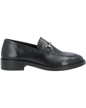 Emanuélle Vee Loafers Leather - Gray