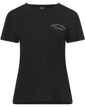 Dondup T-Shirt Cotton - Black