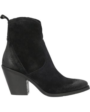 METISSE Botines De Caña Alta - Negro