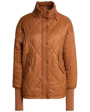 La Fille Des Fleurs Puffer Nylon - Brown