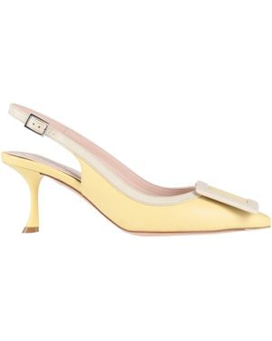 Roger Vivier Pastel Court Shoes Leather - Metallic