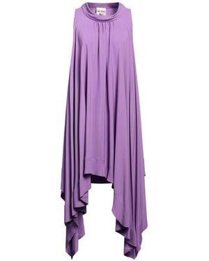 Semicouture Midi Dress - Purple