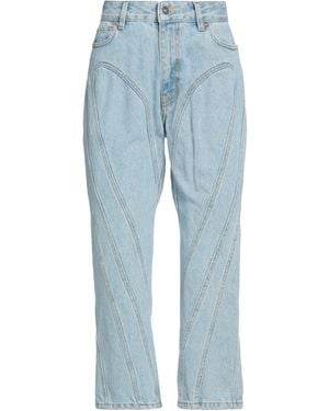 Mugler Jeans Cotton - Blue