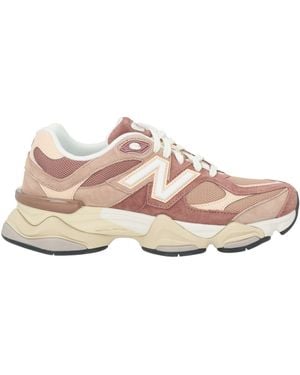 New Balance Sneakers Leather, Textile Fibers - Pink