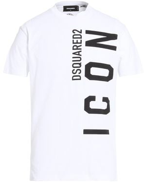 DSquared² Icon T-Shirt Cotton - White
