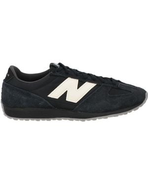 New Balance Midnight Sneakers Leather, Textile Fibers - Black