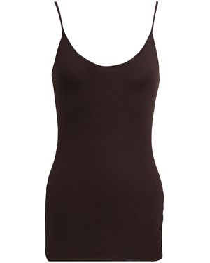 KHAITE Top Viscose - Brown