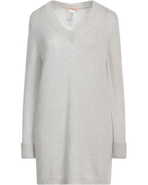 Pennyblack Light Mini Dress Polyester, Acrylic, Mohair Wool, Polyamide - Gray